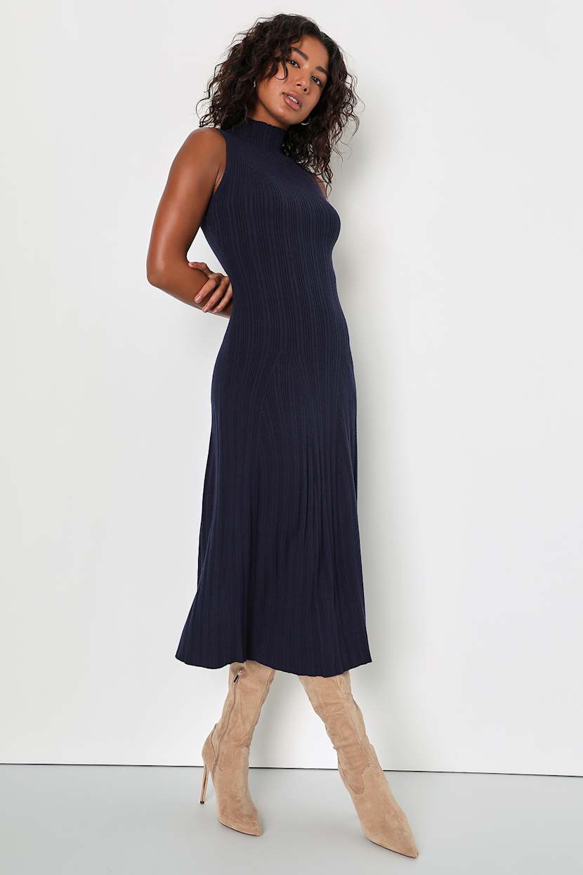 knee length dresses for ladies Pearl Babe Off-The-Shoulder Midi Dress main image 0