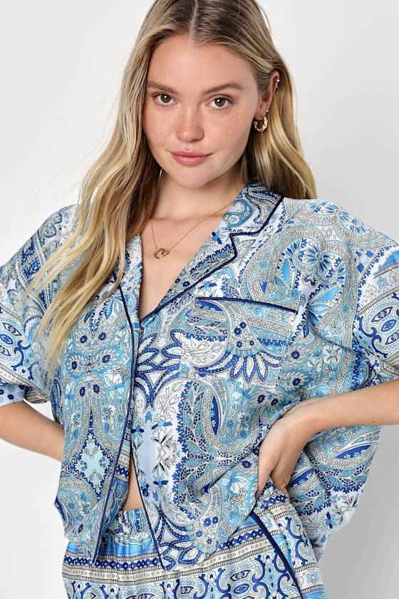 EPST74108: IVORY/LT BLUE/NAVY 1