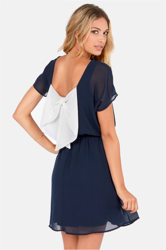 cute navy dresses