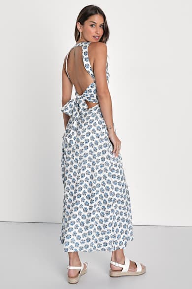 Khamari White Textured Drop Waist Bubble-Hem Mini Dress