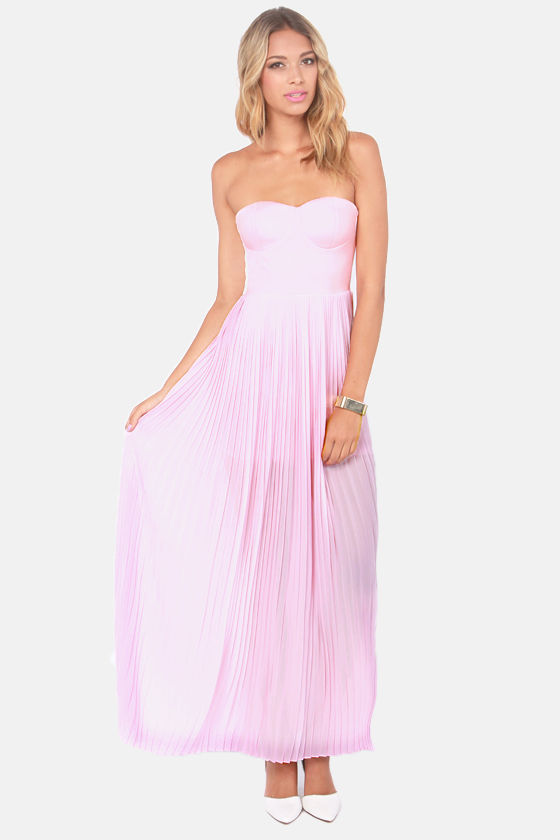 pink label gowns