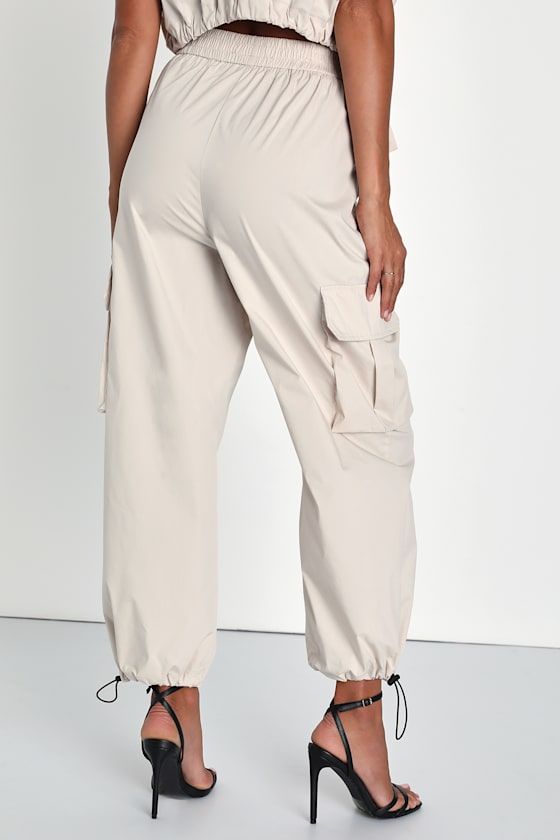 CLANEBRIGHTJERSEYPANTS ベージュ Alice Pant | Marciano