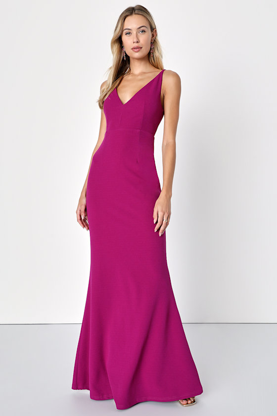 Melora Magenta Sleeveless Maxi Dress 9