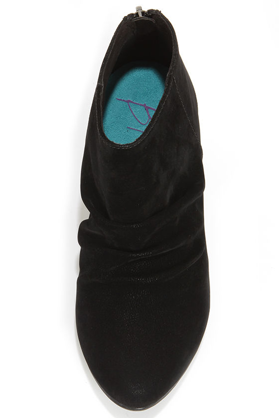 blowfish wedge booties