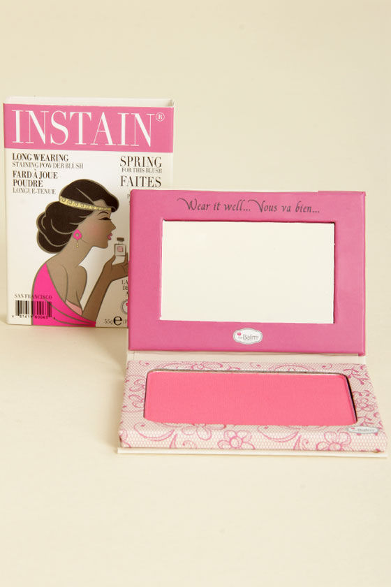 The Balm Instain Lace Blush Bright Pink Powder Blush 22.00 Lulus