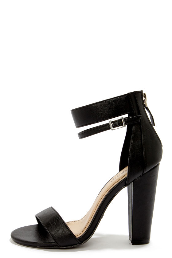 one strap heel