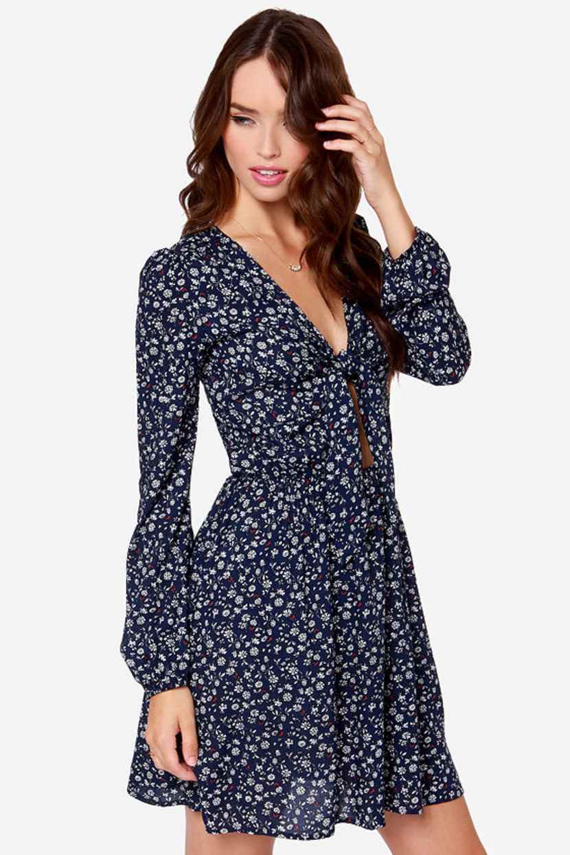 lulus navy blue floral dress Navy Blue Floral Sleeveless Maxi Dress | Womens | Large (Available in 3X, 2X, 1X, XXS, XS, S, M, XL) | 100% Polyester | Lulus