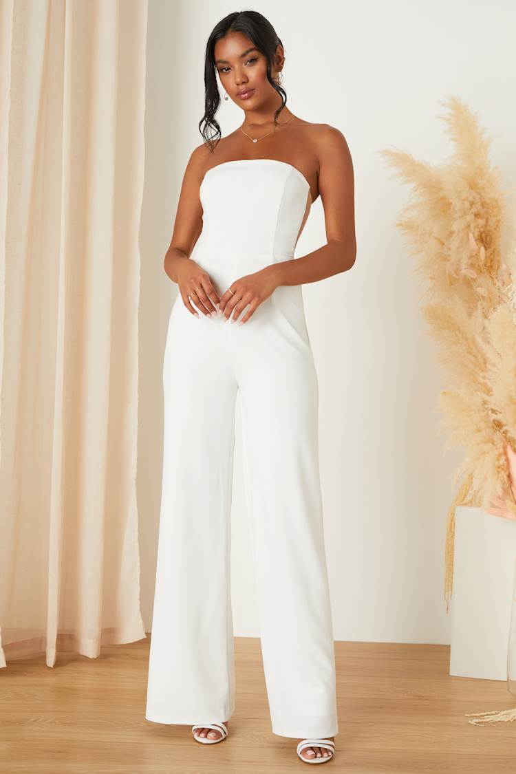 Wedding Jumpsuits White Jumpsuit Summer Jumpsuits Dresses For