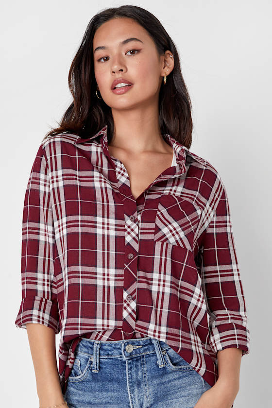 ET2296B: BURGUNDY/WHITE/BLACK 1
