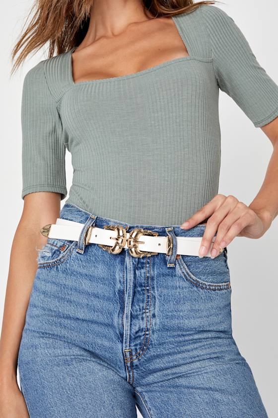 IREP Stealth Wealth Fatima Double Buckle Belt