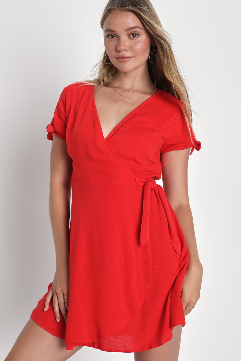 strapless open back dress Red Chiffon Fitted Maxi Dress Red / US 6 main image 0