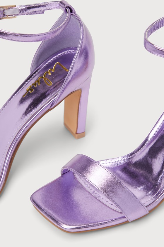 Buy Giuseppe Zanotti Blasvegas Metallic 80 mm Platform Heeled Sandals |  Purple Color Women | AJIO LUXE
