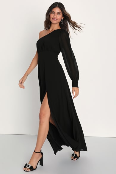 Black Long Sleeve Dresses for Women - Lulus