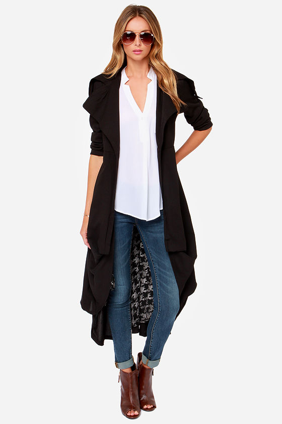 long black frock coat