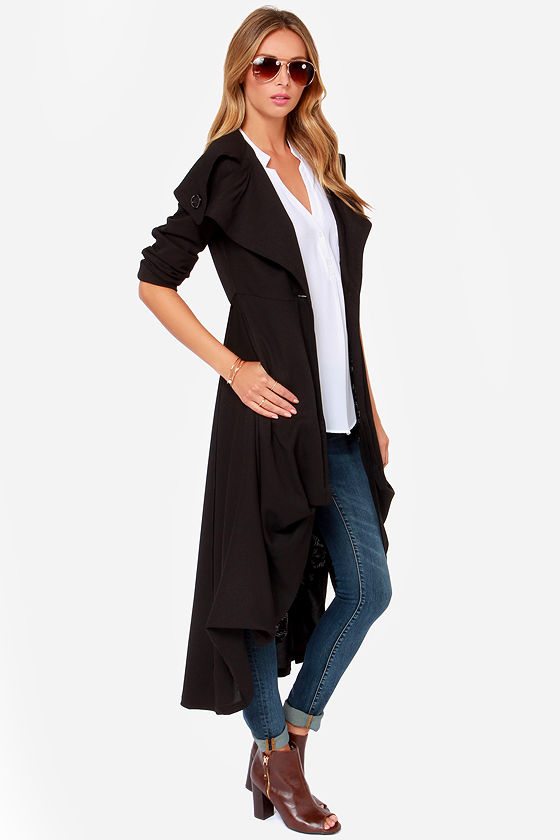 long black frock coat
