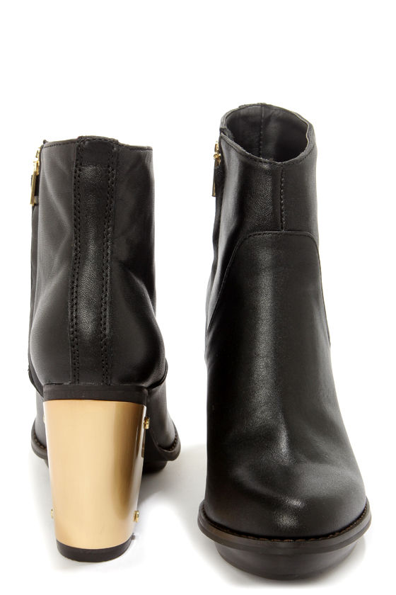 cobra black leather booties by steve madden reviews