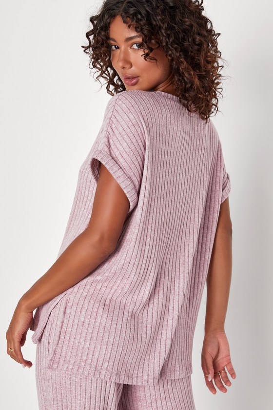 Z Supply Take It Easy - Oversized Lounge Top - Soft Ribbed