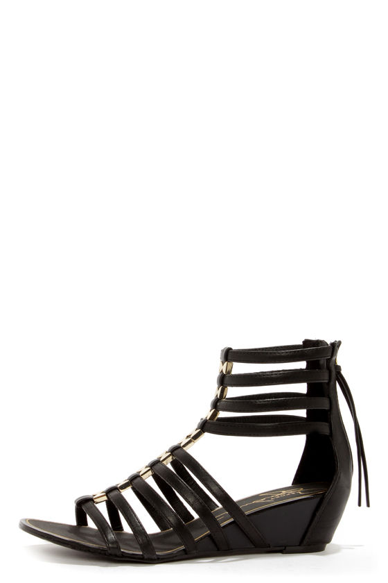 report gold sandals