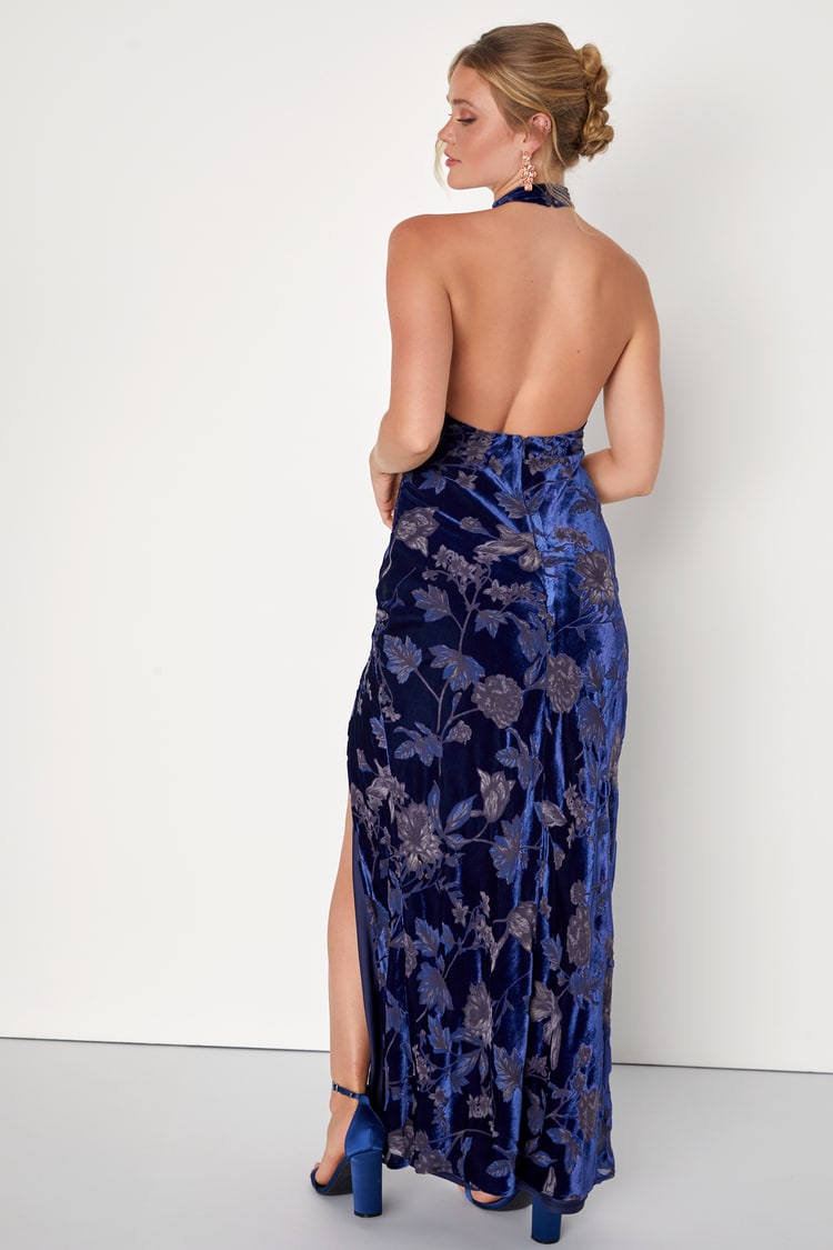deep v back maxi dress BCBGMAXAZRIA Evey Deep V-Back Maxi Dress – Runway Catalog