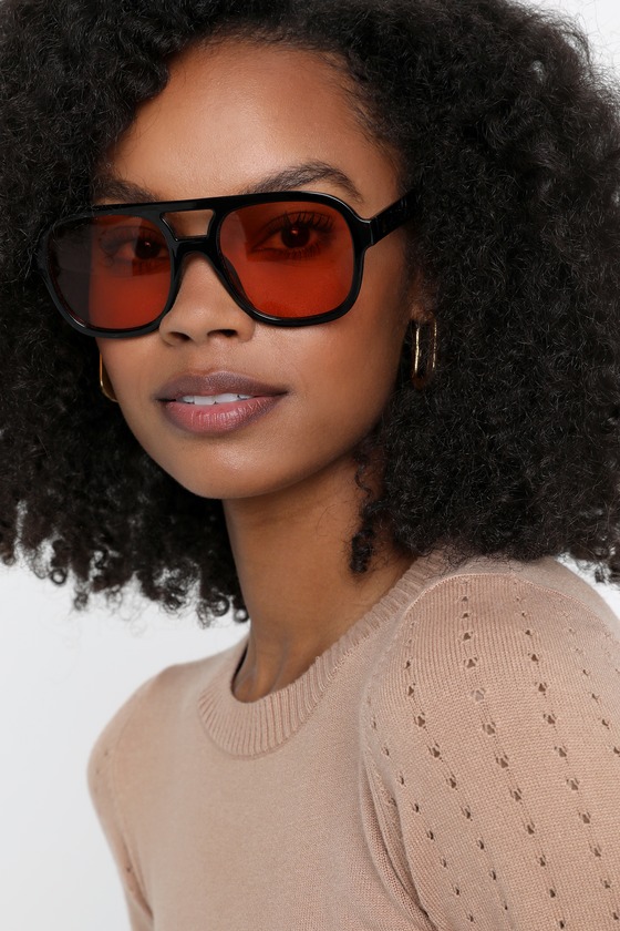Whirlpool Black Aviator Sunglasses 1