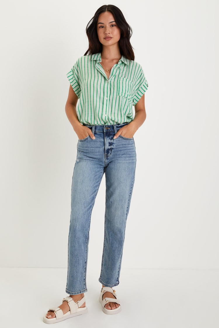 karah straight leg jeans