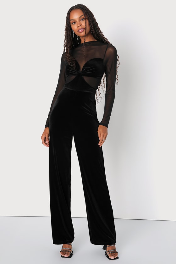 Discover more than 252 black fitted jumpsuit with sleeves best