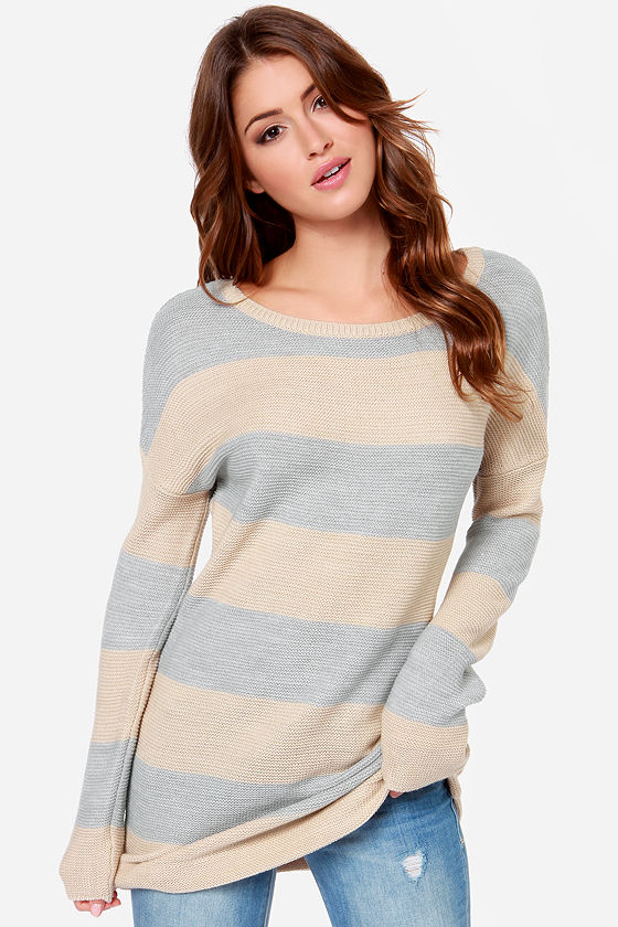 Cute Sweater - Striped Sweater - $63.00 - Lulus