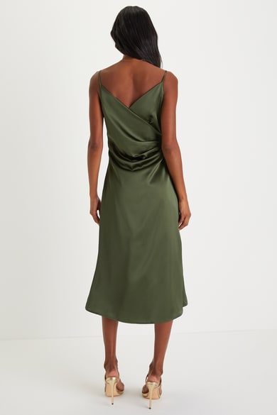 petal and pup green midi dress Petal and Pup Women's Regan Midi Dress main image 1