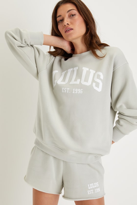 Anniversary Sage Green Graphic Lounge Shorts 1