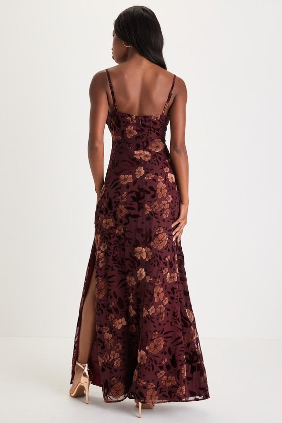 Burgundy bridesmaid dresses lulus discount