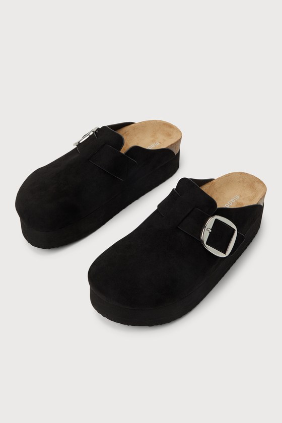 madden girl 2 buckle flatform