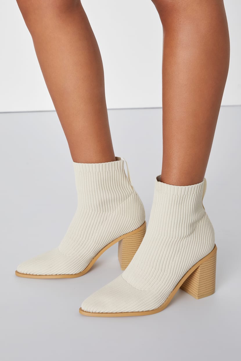 sock boots knitted