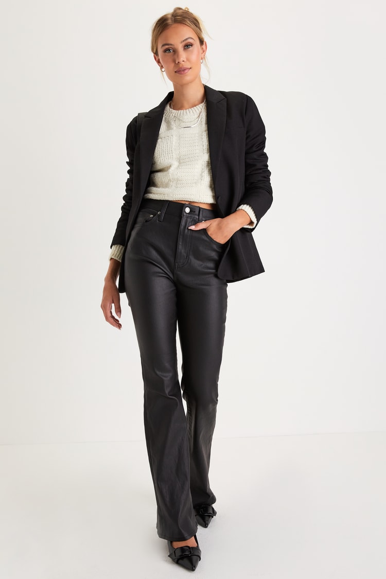 Go Getter Coated Flare Jeans Go Getter Coated Flare Jeans