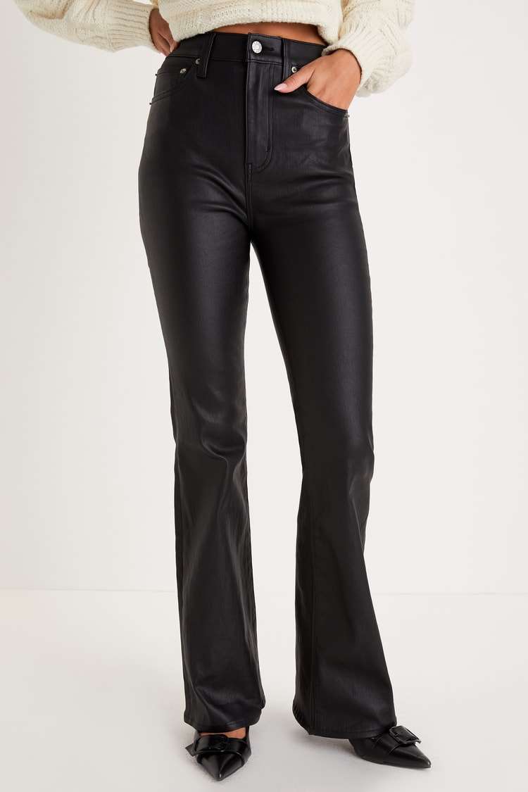 Go Getter Coated Flare Jeans Go Getter Coated Flare Jeans