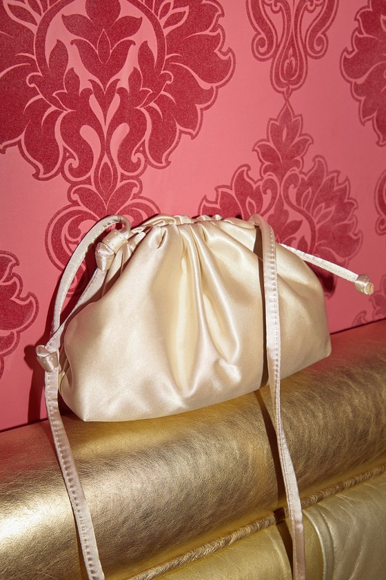 Champagne Print Pattern Crossbody bags