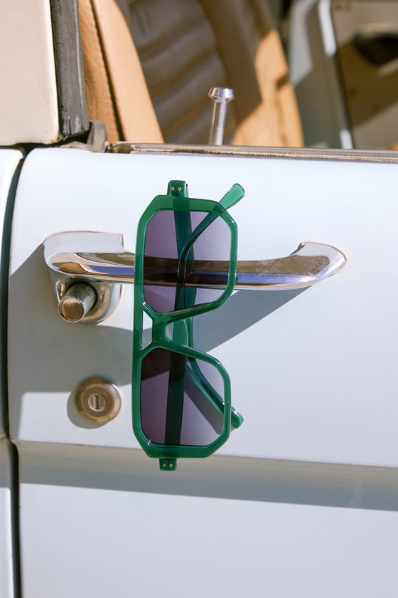 aviator green lenses