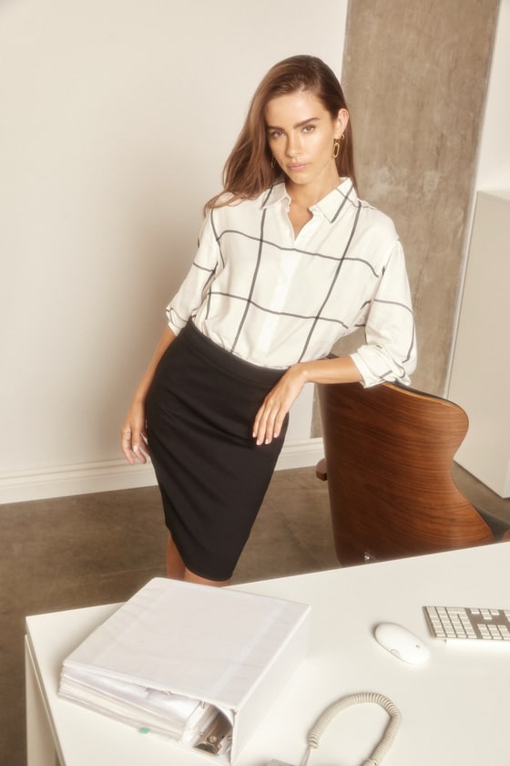 How to style your pencil skirt now: 10 new ideas