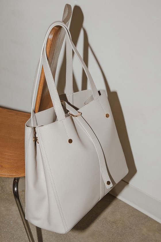 Back to Business Grey Tote 1