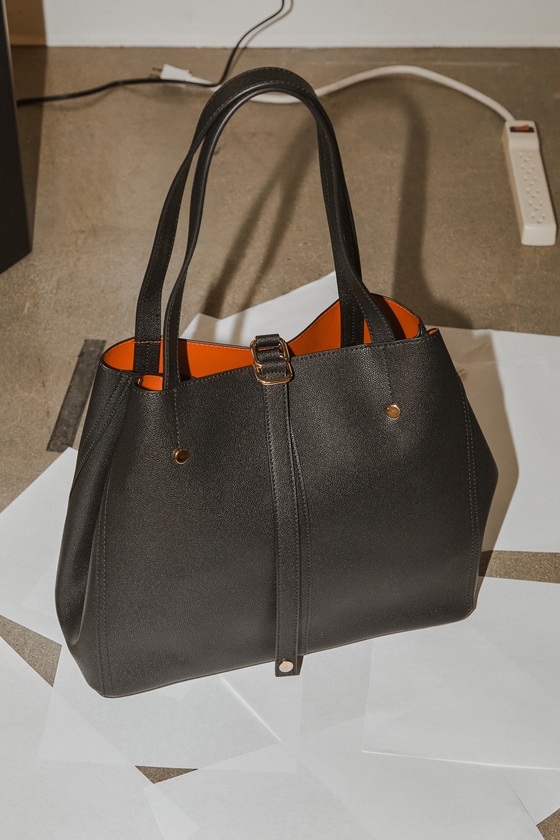 Back to Business Black Tote 1