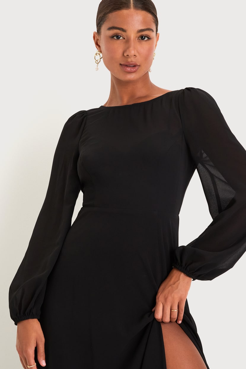 black balloon dress The Black Balloon Mini Dress main image 0