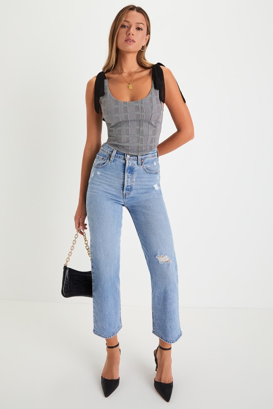 Ivory crop top