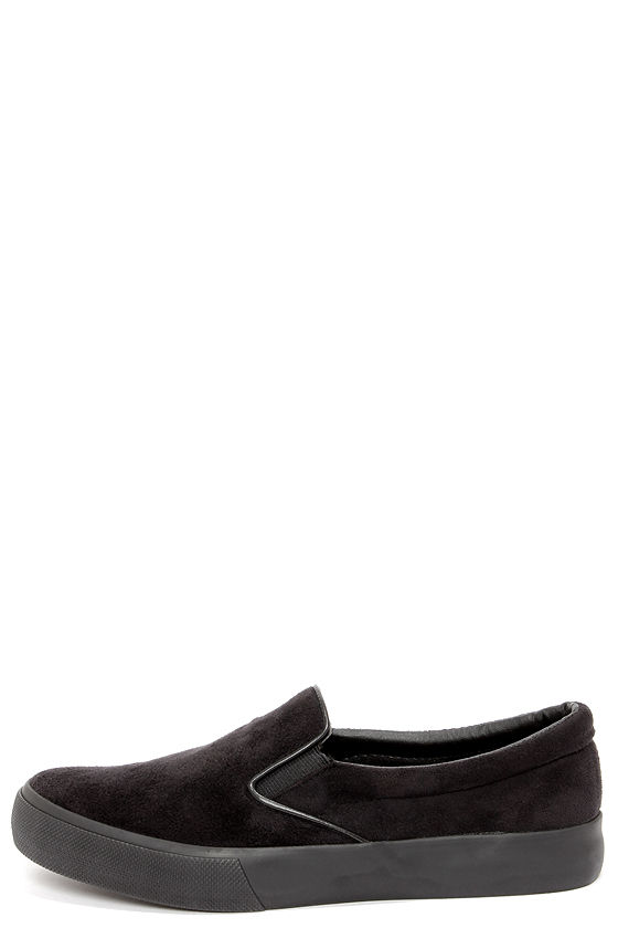 Cute Black Sneakers - Slip-On Sneakers - Loafers - $18.00 - Lulus