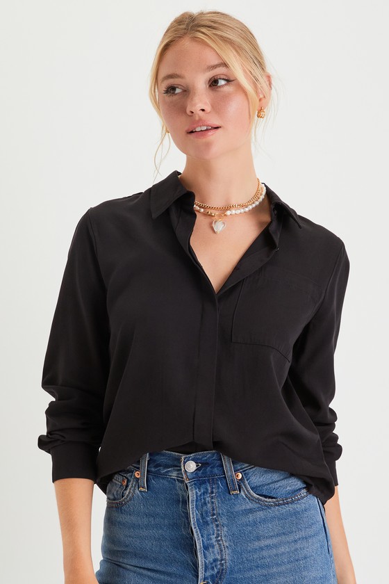 Long sleeve button up shirts sale