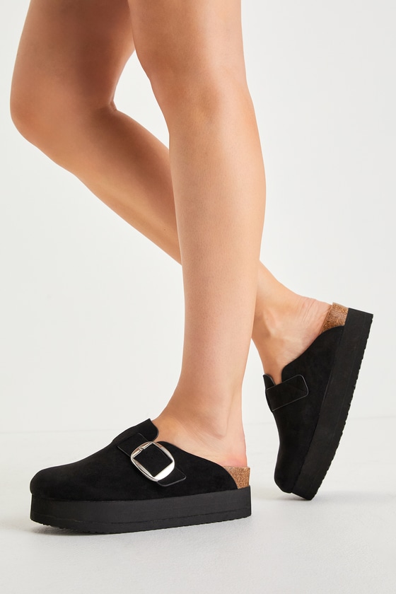 madden girl 2 buckle flatform