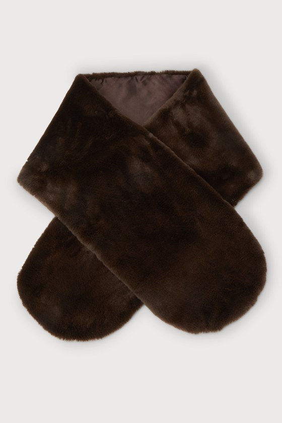 lulus fur shawl