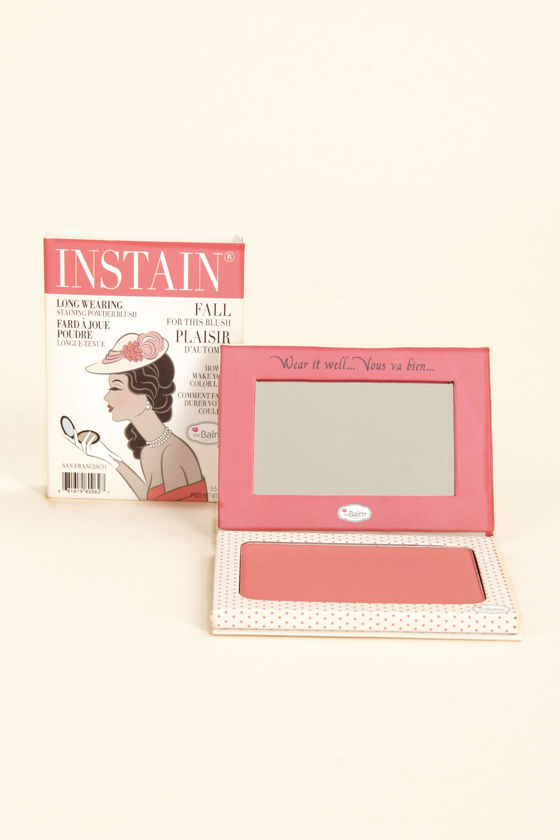 The Balm Instain Swiss Dot Blush Peach Powder Blush 22.00 Lulus