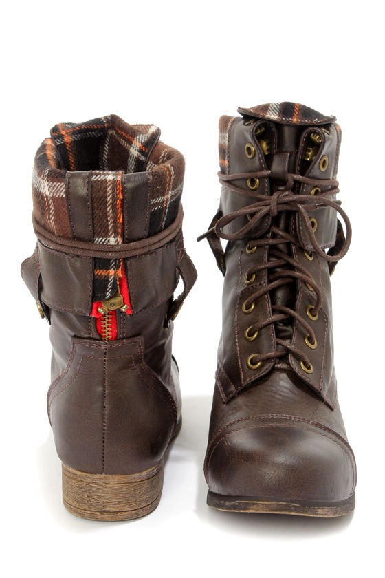 cute military boots