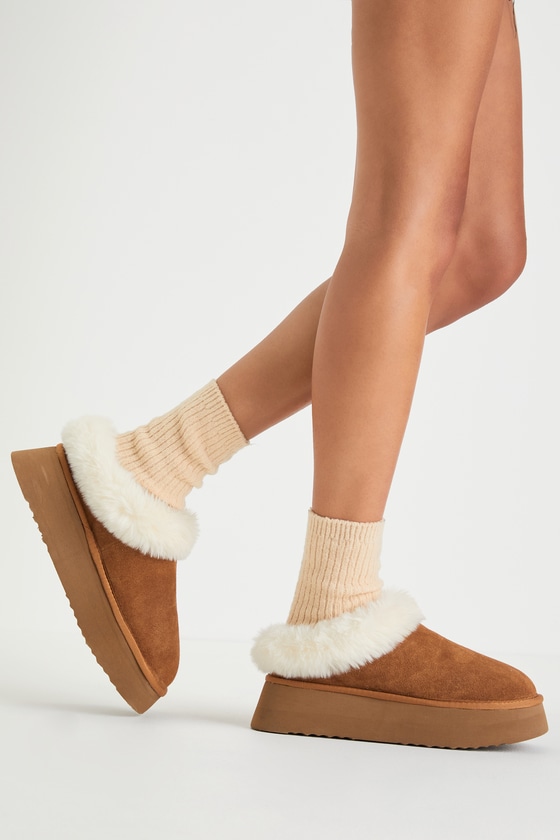 CHAPLIN: TAN SUEDE 1