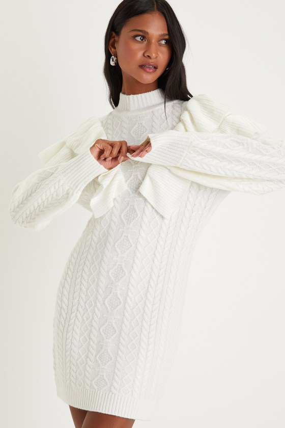 Robleda Gap Cable Knit Sweater Dress Midi Dress Cable Knit Long Jumper Dress New Look Aran- Robleda Gap Cable Knit Sweater Dress Midi Dress Cable Knit Long Jumper Dress New Look Aran-