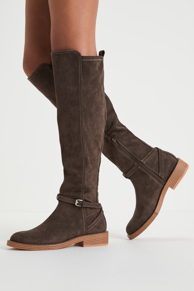 high buckle boots